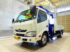 Hino Small Crane equipped trucks TKG-XZU655M (91475) 1枚目