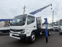 Mitsubishi Fuso Small Crane equipped trucks 2PG-FEB90 (91632) 1枚目