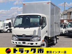 Toyota Small Aluminium box body TPG-XZU605 (91651) 1枚目