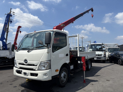 Hino Small Crane equipped trucks 2KG-XZU710M (91771) 1枚目
