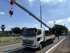 Hino Middle Crane equipped trucks 2KG-FD2ABA (91777) 1枚目