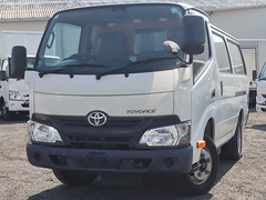 Toyota Small Aluminium box body TKG-XZC605V (92186) 1枚目
