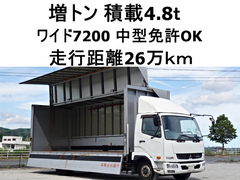 三菱ふそう 増トン アルミウィング TKG-FK72FY (92301) 1枚目