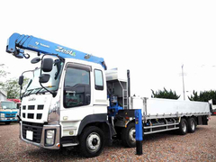 Isuzu Large Crane equipped trucks QKG-CYJ77A (92537) 1枚目