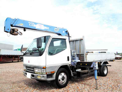 Mitsubishi Fuso Small Crane equipped trucks KK-FE53EEV (92565) 1枚目