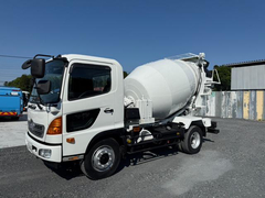 日野 中型 ミキサー車 ********* (92608) 1枚目