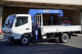 Mitsubishi Fuso Small Crane equipped trucks 2PG-FEB80 (92654) 1枚目
