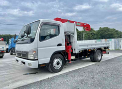 Mitsubishi Fuso Small Crane equipped trucks PDG-FE83DY (92793) 1枚目