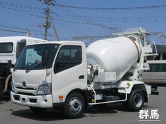 日野 小型 ミキサー車 2DG-XZU700M (93327) 1枚目