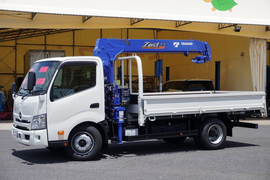 Hino Small Crane equipped trucks 2RG-XZU712M (93346) 1枚目