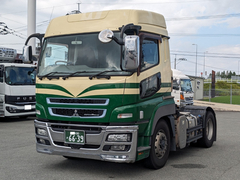 Mitsubishi Fuso Large Tractor head(single) QPG-FP64VDR (93548) 1枚目