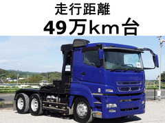 Mitsubishi Fuso Large Tractor head(single) QDG-FV50VJR (93572) 1枚目