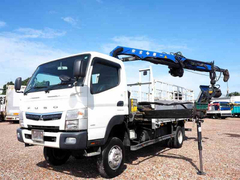 Mitsubishi Fuso Small Crane equipped trucks TPG-FGB70 (94434) 1枚目