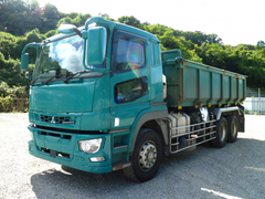 三菱ふそう 大型 土砂ダンプ 2PG-FV70GY (94435) 1枚目