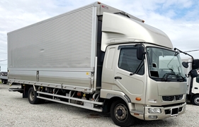 Mitsubishi Fuso 6studs large Aluminium Wing body 2KG--FK65FZ (94894) 1枚目