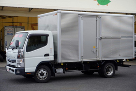 Mitsubishi Fuso Small Aluminium box body 2PG-FEB80 (95158) 1枚目