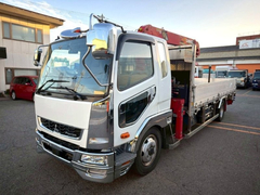 Mitsubishi Fuso Middle Crane equipped trucks 2KG-FK62F (95419) 1枚目
