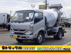 日野 小型 ミキサー車 TKG-XZU600E (95611) 1枚目