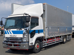 Isuzu 6studs large Aluminium Wing body LPG-FTR90T2 (95617) 1枚目