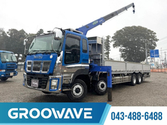 Isuzu Large Crane equipped trucks QKG-CYJ77A (95764) 1枚目