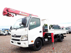 Hino Small Crane equipped trucks SKG-XZU720M (96225) 1枚目