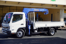 Mitsubishi Fuso Small Crane equipped trucks 2PG-FEB80 (96658) 1枚目