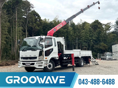 三菱ふそう 増トン クレーン付き QKG-FK62FZ (96711) 1枚目