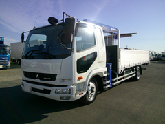 三菱ふそう 中型 平ボディ（クレーン付） 2KG-FK62F (97590) 1枚目