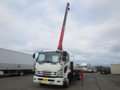 いすゞ 中型 平ボディ（クレーン付） 2PG-FRR90S1 (97669) 1枚目