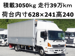 日野 中型 ウィング SKG-FD9JLAA (110325) 1枚目