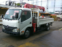 Hino Small Crane equipped trucks TKG-XZU650M (109663) 1枚目