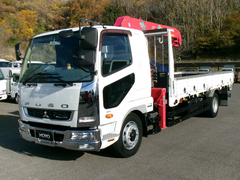 三菱ふそう 増トン 平ボディ（クレーン付） TKG-FK62FY (97900) 1枚目