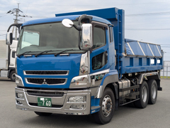 三菱ふそう 大型 土砂ダンプ QKG-FV60VX (97918) 1枚目
