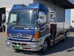 日野 増トン 平ボディ（クレーン付） BDG-FE8JLWA (98042) 1枚目