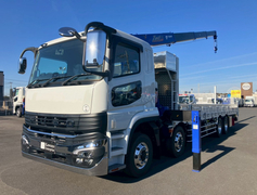 三菱ふそう 大型 平ボディ（クレーン付） 2PG-FS84VZ (98112) 1枚目