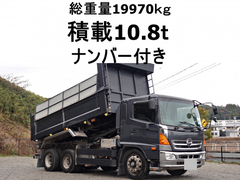 日野 増トン 土砂ダンプ LDG-GK8JKAA (98299) 1枚目