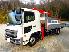 Hino Middle Crane equipped trucks 2PG-FD2ABA (98517) 1枚目