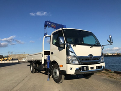 Hino Small Crane equipped trucks 2KG-XZU720M (98521) 1枚目