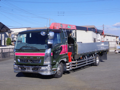 Mitsubishi Fuso 6studs large Crane equipped trucks TKG-FK65FY (98874) 1枚目