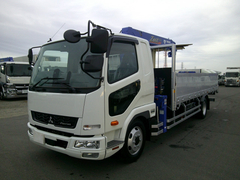 三菱ふそう 中型 平ボディ（クレーン付） 2KG-FK62F (99131) 1枚目