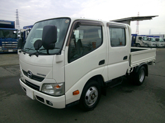 Hino Small Double cab TKG-XZU605M (99153) 1枚目