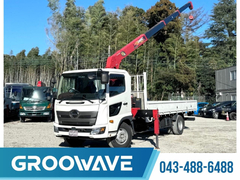 日野 中型 平ボディ（クレーン付） 2KG-FC2ABA (99170) 1枚目