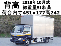 Hino Small Box body TPG-XZC655M (99176) 1枚目