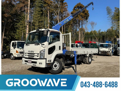 いすゞ 中型 平ボディ（クレーン付） TKG-FRR90S2 (99184) 1枚目