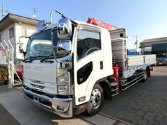 いすゞ 増トン 平ボディ（クレーン付） LPG-FTR90T2 (99196) 1枚目