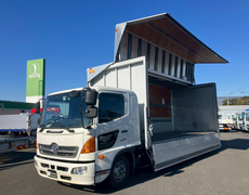 日野 中型 ウィング TKG-FD9JLAG (99206) 1枚目