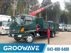 日野 中型 平ボディ（クレーン付） BDG-FD8JLWA (99271) 1枚目