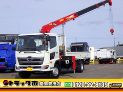 日野 小型 平ボディ（クレーン付） 2KG-FC2ABA (99552) 1枚目