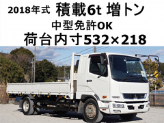 Mitsubishi Fuso 6studs large Flat body 2KG-FK62FY (99567) 1枚目