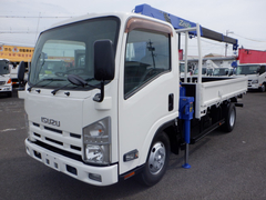 いすゞ 小型 平ボディ（クレーン付） TKG-NMR85AR (99616) 1枚目